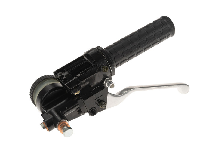 Grip set brake lever brake pump black Puch Monza / universal